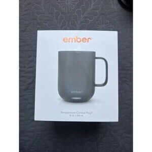 Ember 10 oz. Temperature Control Smart Mug 2 - Black OPEN BOX NEVER USED Gifting